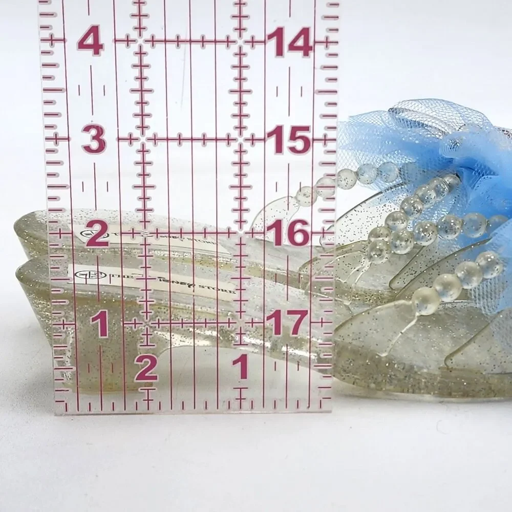 Disney Store Vintage Cinderella Princess Dress Up Shoes Toddler's Size 11-12